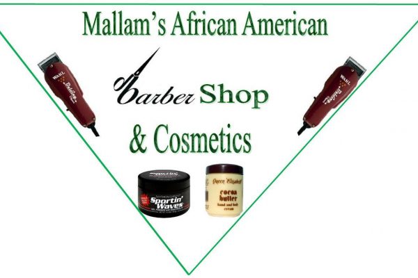 clickafric Malams African Barbershop Logo